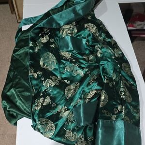 Mens Vintage Chinese Belted Robe [Silk] Size 46 Great